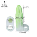 5.11in 5.51in 5.9in Thick Vegetable Cock Hollow Sleeve Cabbage Penis Condom