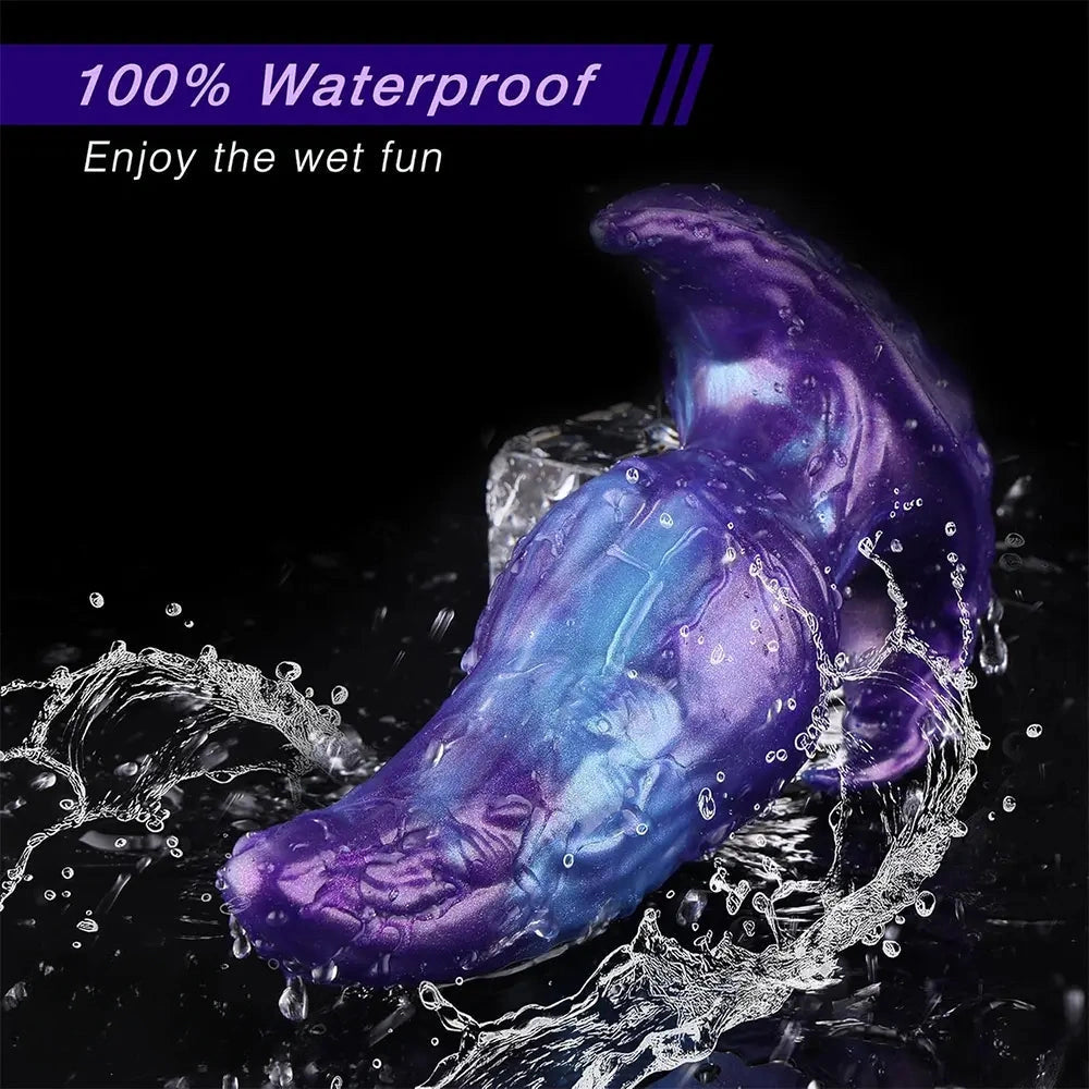 5.11in 6.29in 7.48in 8.66in Monster Fantasy Silicone Dildo For Starter Use