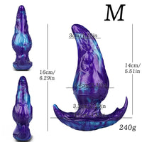 5.11in 6.29in 7.48in 8.66in Monster Fantasy Silicone Dildo For Starter Use