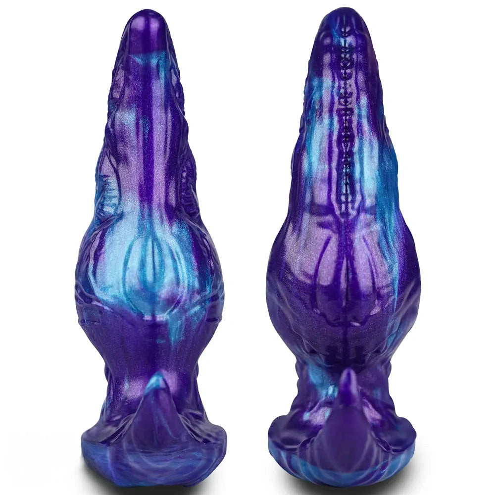 5.11in 6.29in 7.48in 8.66in Monster Fantasy Silicone Dildo For Starter Use