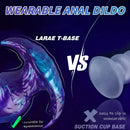 5.11in 6.29in 7.48in 8.66in Monster Fantasy Silicone Dildo For Starter Use
