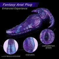 5.11in 6.29in 7.48in 8.66in Monster Fantasy Silicone Dildo For Starter Use