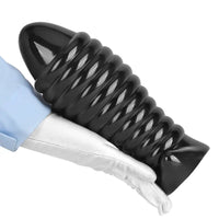 5.11in 7.08in 9.05in Dragon Egg Thread PVC Black Cock Big Butt Plug Dildo
