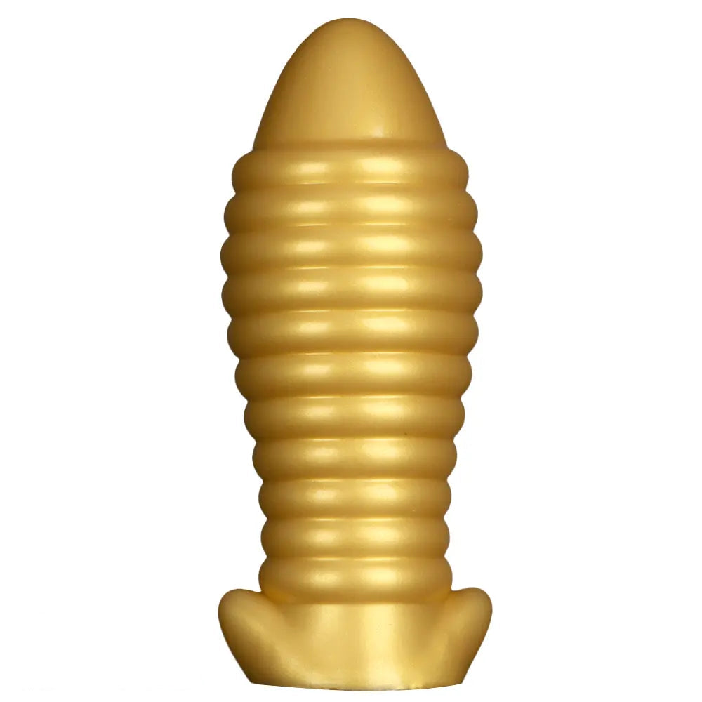 5.11in 7.08in 9.05in Dragon Egg Thread Silicone Soft Big Butt Plug Dildo