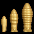 5.11in 7.08in 9.05in Dragon Egg Thread Silicone Soft Big Butt Plug Dildo