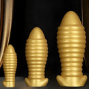 5.11in 7.08in 9.05in Dragon Egg Thread Silicone Soft Big Butt Plug Dildo