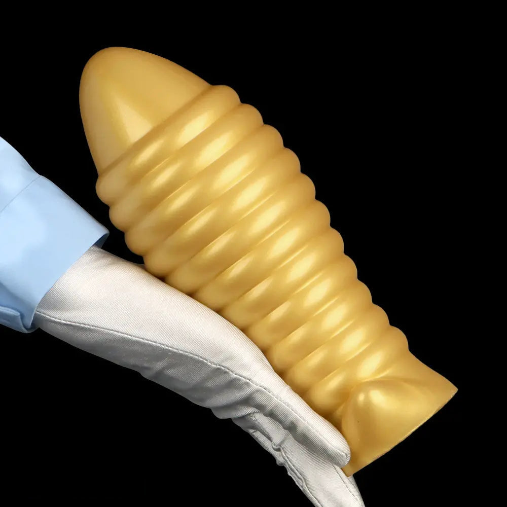5.11in 7.08in 9.05in Dragon Egg Thread Silicone Soft Big Butt Plug Dildo