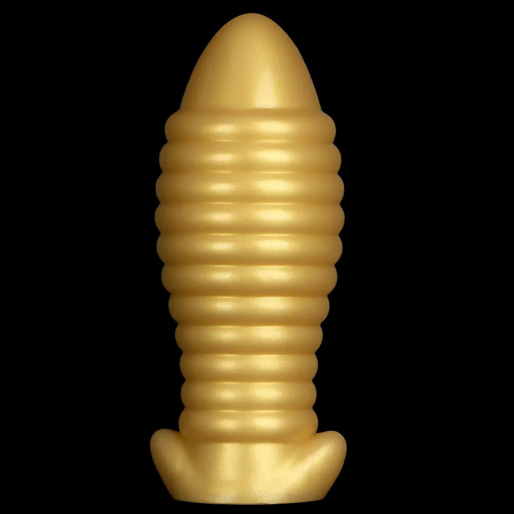 5.11in 7.08in 9.05in Dragon Egg Thread Silicone Soft Big Butt Plug Dildo