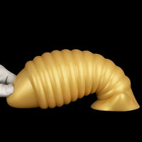 5.11in 7.08in 9.05in Dragon Egg Thread Silicone Soft Big Butt Plug Dildo