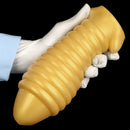 5.11in 7.08in 9.05in Dragon Egg Thread Silicone Soft Big Butt Plug Dildo