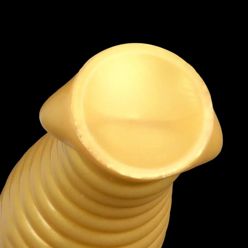 5.11in 7.08in 9.05in Dragon Egg Thread Silicone Soft Big Butt Plug Dildo