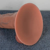 5.11in 7.67in Ultra-Realistic Liquid Silicone Thick Soft & Flexible Dildo