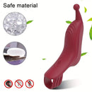 5.11in Finger Dildo Vibrator 10 Stimulation Patterns For Clit & G-Spot Couples