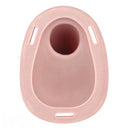 5.11in Real Hollow Chastity Cage Dildo Uncut Glans Female Masturbator