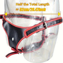5.12in 5.91in 7.28in Three Heads Female Wear Intimate Strap on Dildo Panty