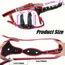 5.12in 5.91in 7.28in Three Heads Female Wear Intimate Strap on Dildo Panty