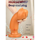 5.12in 6.29in 7.87in 9.06in Silicone Soft Odd Dildo With Suction Cup
