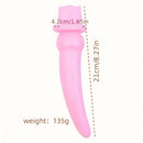5.12in 6.3in 7.87in 8.27in Realistic Cute TPE Fantasy Dildo For Anus Orgasm