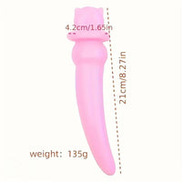 5.12in 6.3in 7.87in 8.27in Realistic Cute TPE Fantasy Dildo For Anus Orgasm