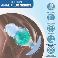 5.12in Anchor Silicone Ball Butt Plug Dildo For Masturbation Expansion