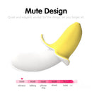 5.12in Banana Multi-Speeds Dildo Vibrating Real Touching Sex Toy