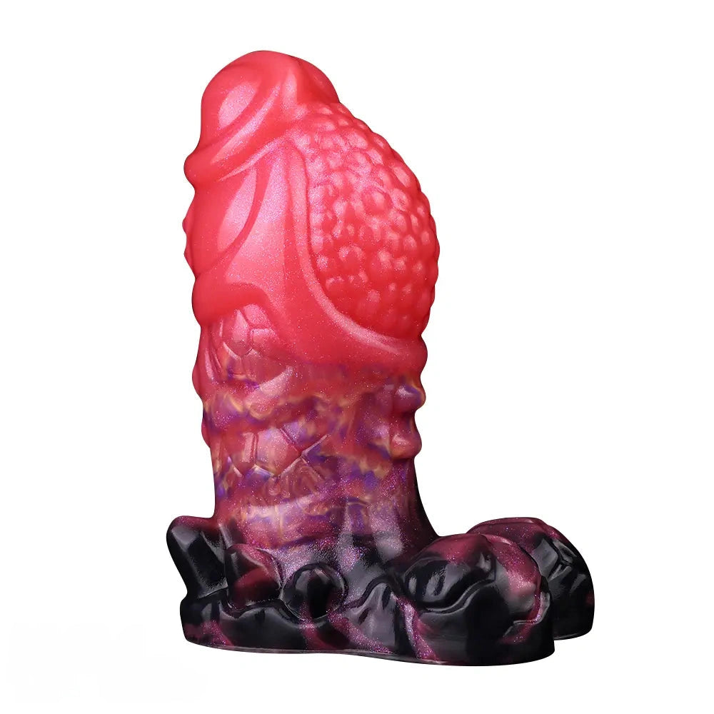 5.12in Fantasy Odd Silicone Soft Cock Dildo Sex Toy For Women Couples