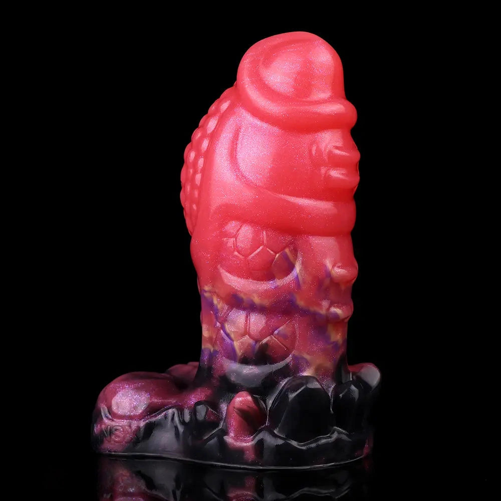 5.12in Fantasy Odd Silicone Soft Cock Dildo Sex Toy For Women Couples