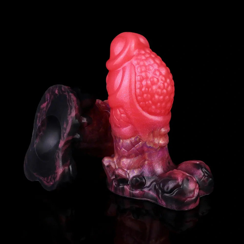 5.12in Fantasy Odd Silicone Soft Cock Dildo Sex Toy For Women Couples