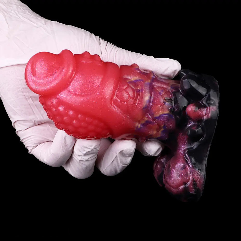 5.12in Fantasy Odd Silicone Soft Cock Dildo Sex Toy For Women Couples