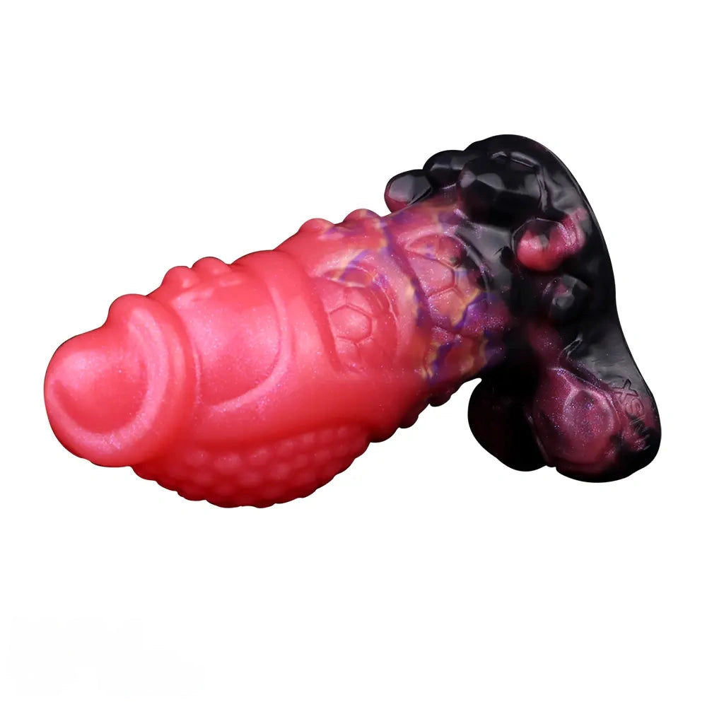 5.12in Fantasy Odd Silicone Soft Cock Dildo Sex Toy For Women Couples