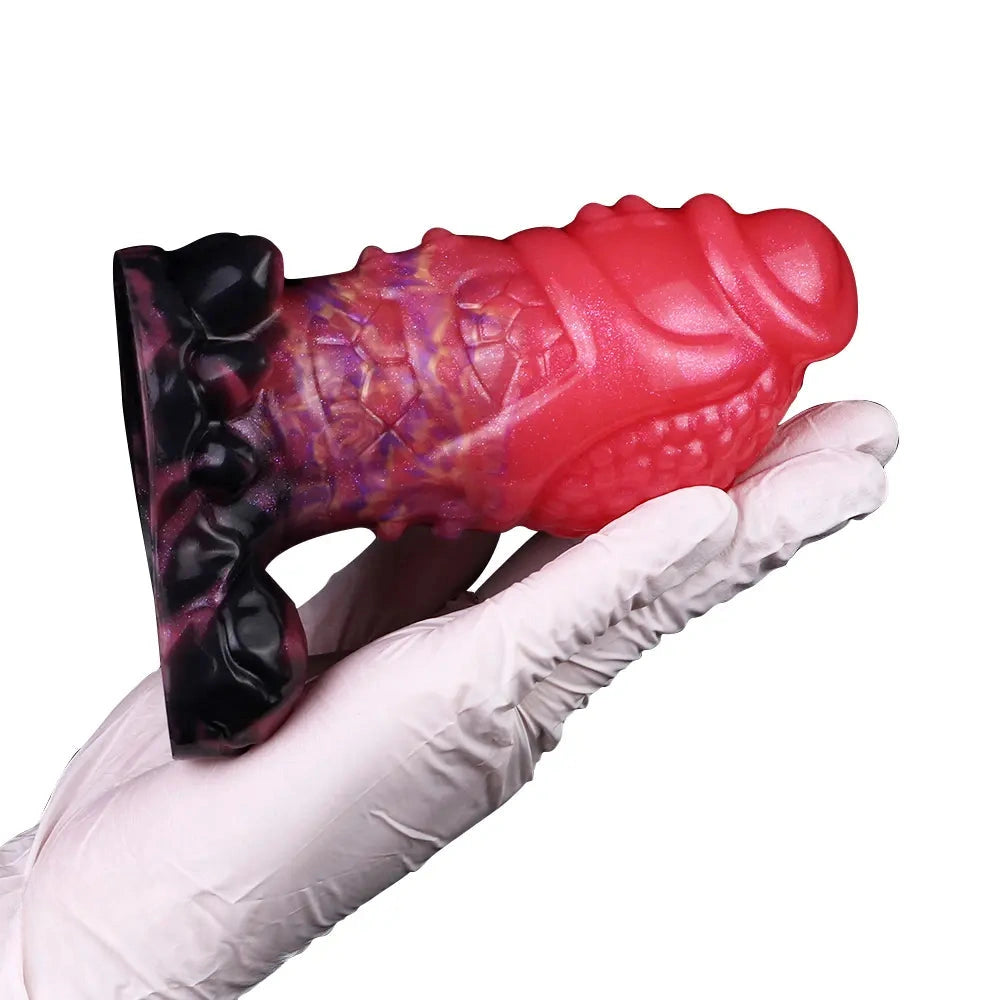 5.12in Fantasy Odd Silicone Soft Cock Dildo Sex Toy For Women Couples