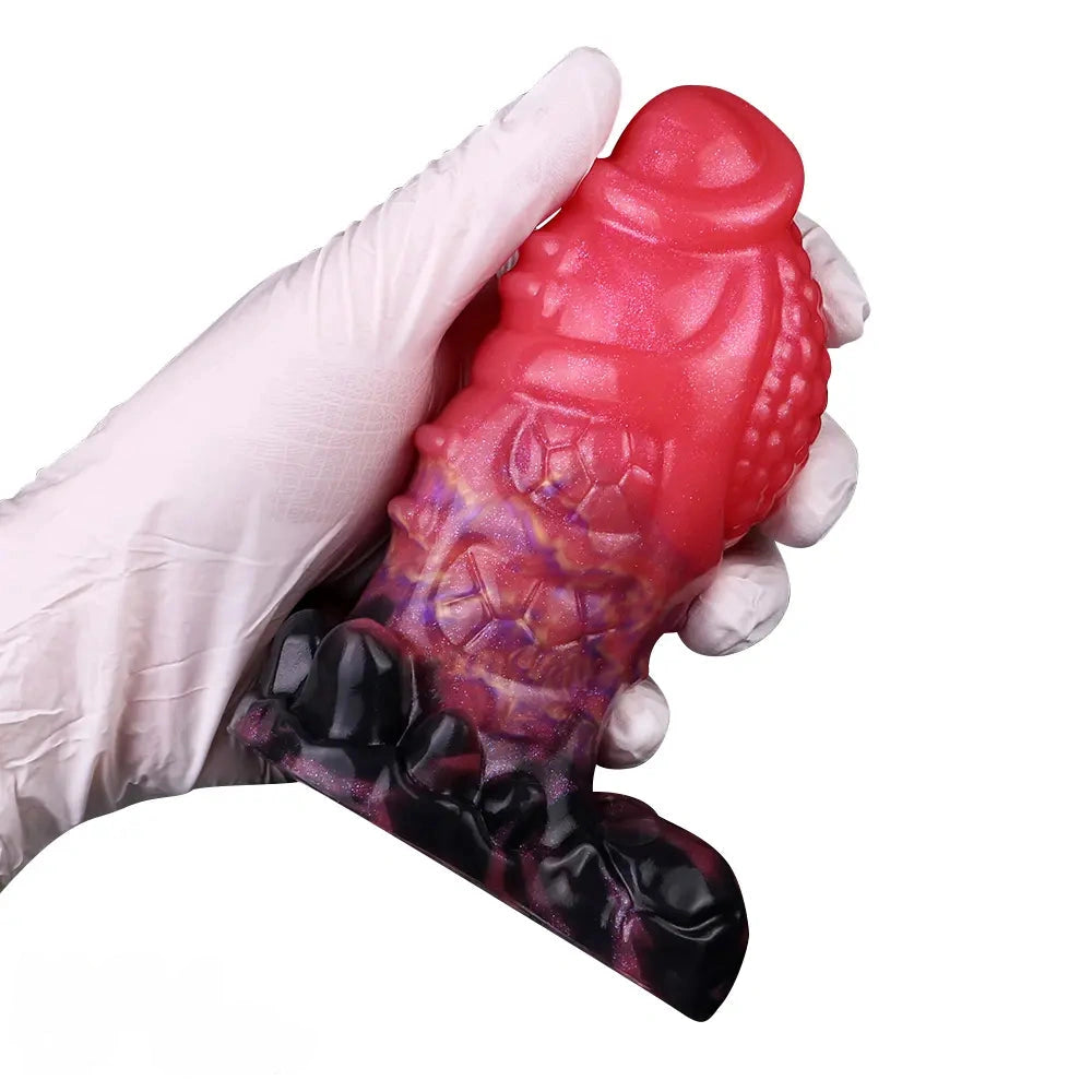 5.12in Fantasy Odd Silicone Soft Cock Dildo Sex Toy For Women Couples