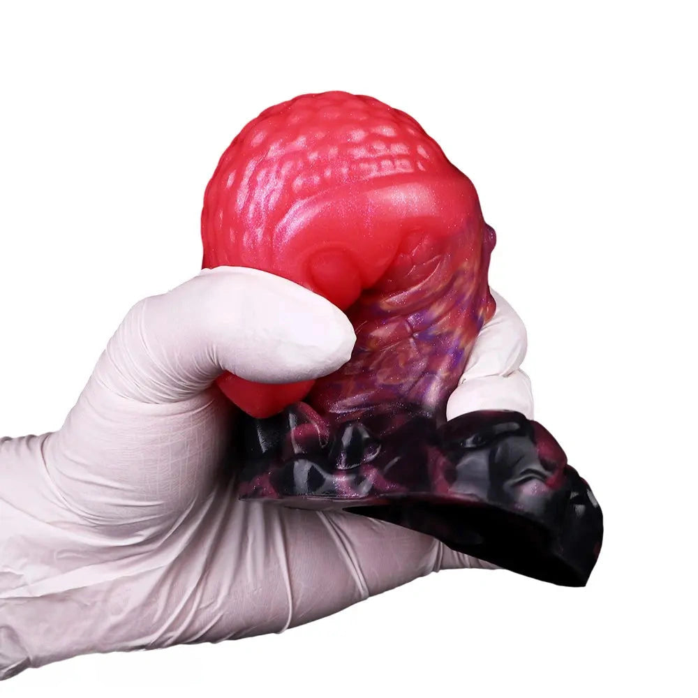5.12in Fantasy Odd Silicone Soft Cock Dildo Sex Toy For Women Couples
