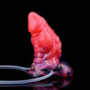 5.12in Fantasy Odd Silicone Soft Inflatable Spraying Water Dildo For Anus