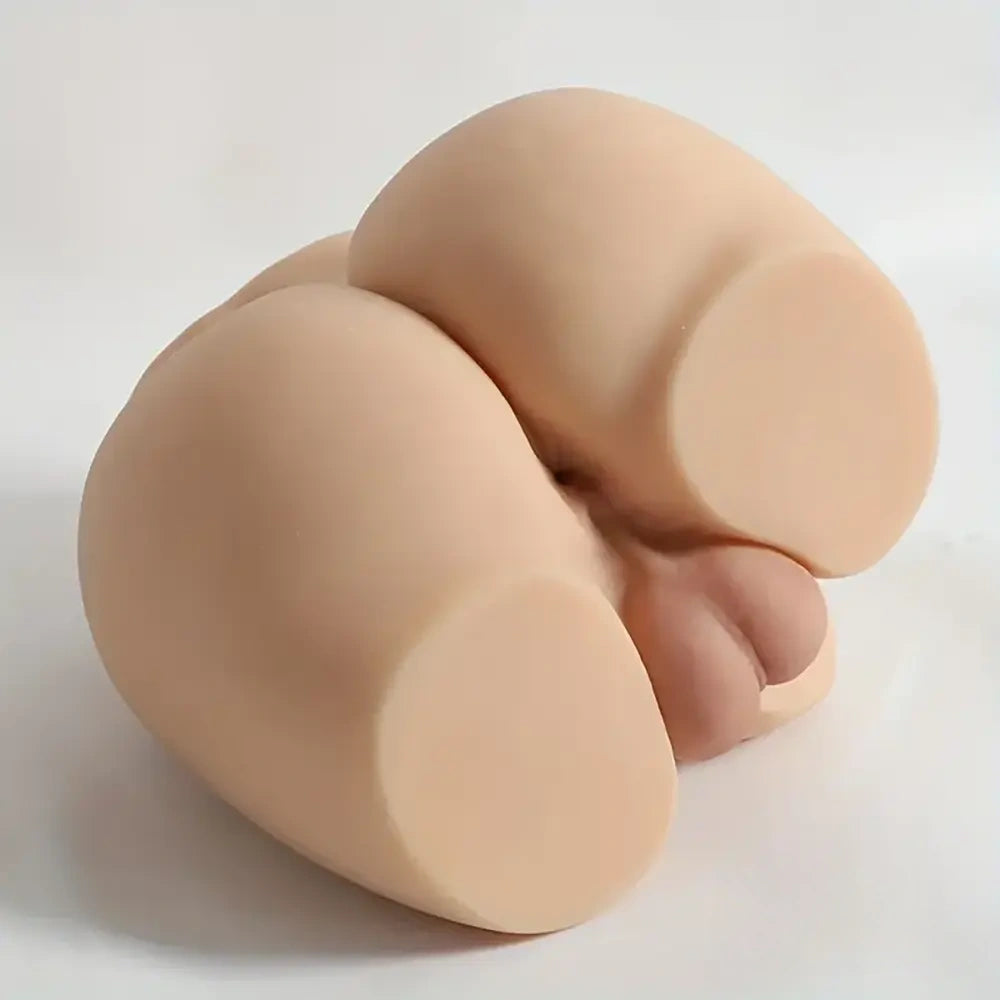 5.12in Premium Real Silicone Flexible Dildo With 8.5lb Sex Doll Torso