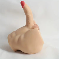 5.12in Premium Real Silicone Flexible Dildo With 8.5lb Sex Doll Torso