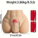 5.12in Premium Real Silicone Flexible Dildo With 8.5lb Sex Doll Torso