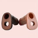 5.12in Silicone Soft Skin Feeling Dildo Sleeve For Delay Ejaculation