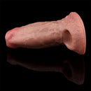 5.15in Liquid Silicone Strap on Penis Extender Cock Sleeve Dildo For Anus
