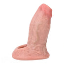5.15in Liquid Silicone Strap on Penis Extender Cock Sleeve Dildo For Anus