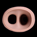 5.15in Liquid Silicone Strap on Penis Extender Cock Sleeve Dildo For Anus