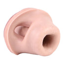 5.15in Liquid Silicone Strap on Penis Extender Cock Sleeve Dildo For Anus