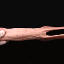 5.15in Liquid Silicone Strap on Penis Extender Cock Sleeve Dildo For Anus