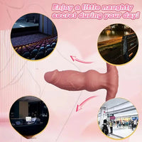 5.19in 6.7in 7.9in 9.1in Silicone Soft Dildo For Beginner Advanced User