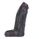 5.19in Deep Veins Open Head Silicone Hollow Dildo Sleeve For Enlargement