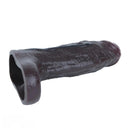 5.19in Deep Veins Open Head Silicone Hollow Dildo Sleeve For Enlargement