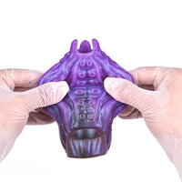 5.19in Dragon Tentacle Spiked Beast Creature Fantasy Hollow Dildo Sleeve