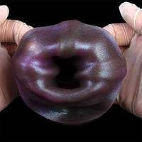 5.19in Dragon Tentacle Spiked Beast Creature Fantasy Hollow Dildo Sleeve