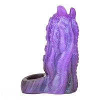 5.19in Dragon Tentacle Spiked Beast Creature Fantasy Hollow Dildo Sleeve