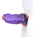 5.19in Dragon Tentacle Spiked Beast Creature Fantasy Hollow Dildo Sleeve